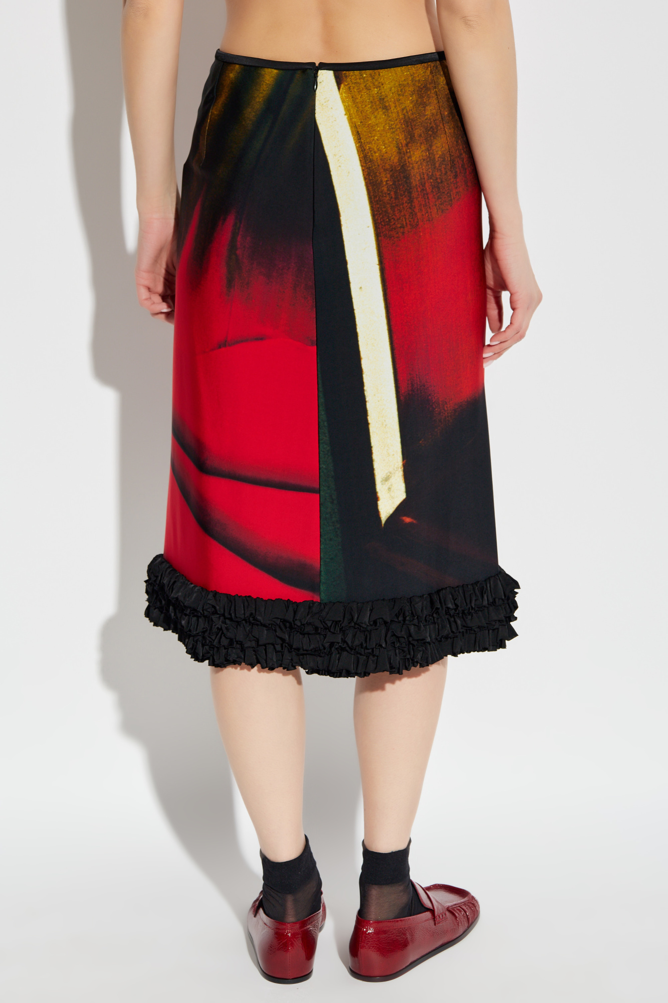 JIL SANDER Skirt with decorative finish | Women's Clothing